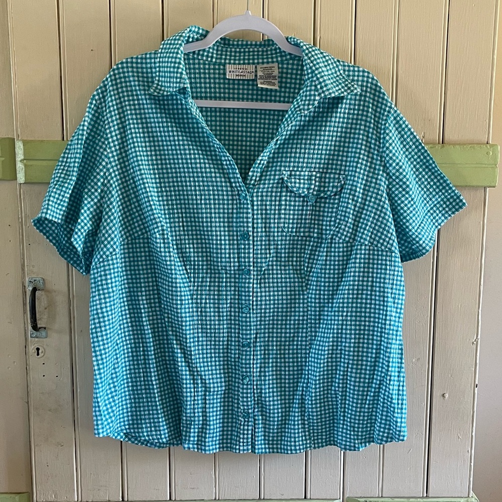 White Stag 2X Checker Top